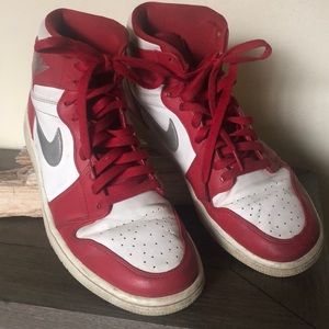 Jordan 1 High Silver Medal Size 10.5